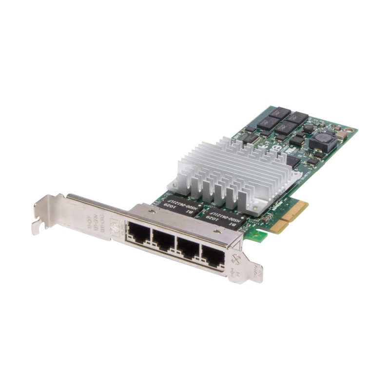 Tarjeta de red HP NC365T  593720-001 1 Gb  4 Puertos Perfil Alto   ( S5 )
