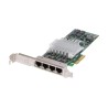 Tarjeta de red HP NC365T  593720-001 1 Gb  4 Puertos Perfil Alto   ( S5 )