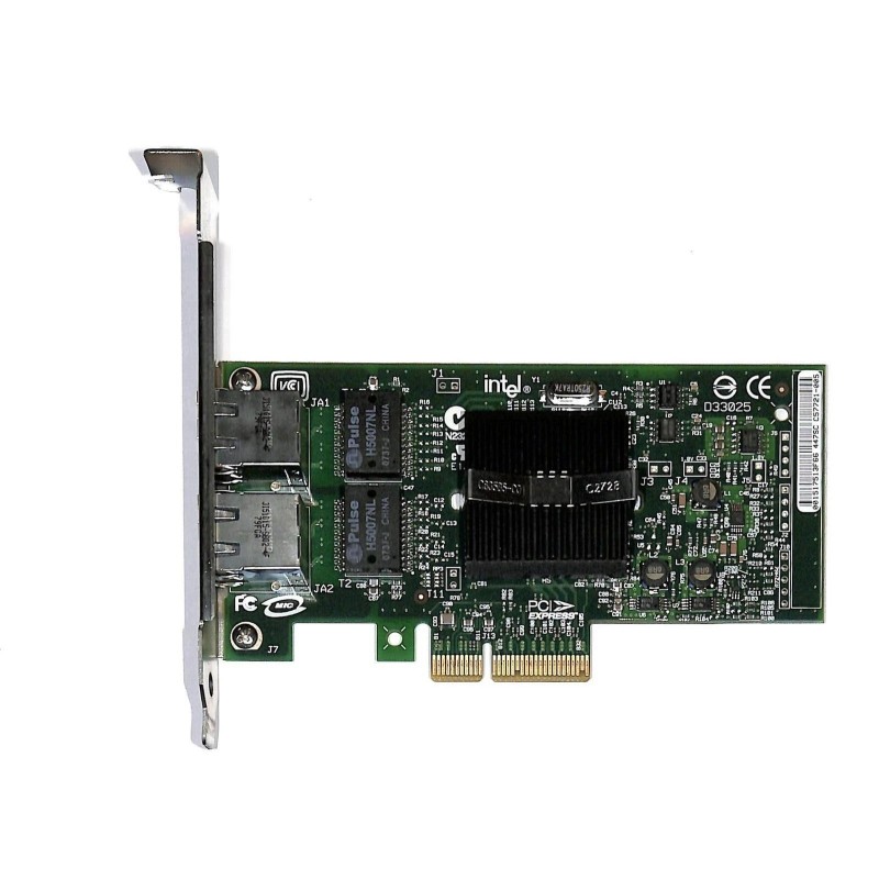 Tarjeta de red  Intel Pro  D33682  1 Gb  2 Puertos Perfil Alto   ( S7 )