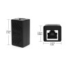Ethernet RJ45, conector LAN Cat7 Cat6 Cat5e, adaptador extensor de Cable Ethernet hembra a hembra