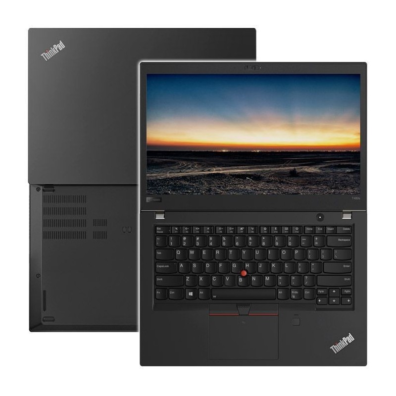 Descubre nuestros ordenadores  portátiles de ocasión Lenovo ThinkPad T480s i5-8350U 1,7 GHz. Ideales para empresas. Potentes, l