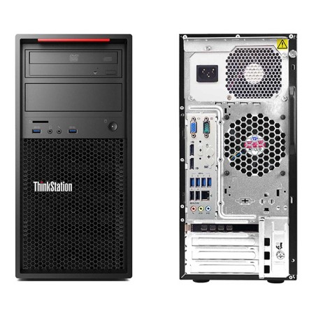WorkStation Lenovo ThinkStation P320 Xeon  E3-1225 V6 3,30GHz. 16 Gb 512GB SSD + 500 Gb SATA , Quadro K2200 4GB Ded.  Win 11 Pro - second image