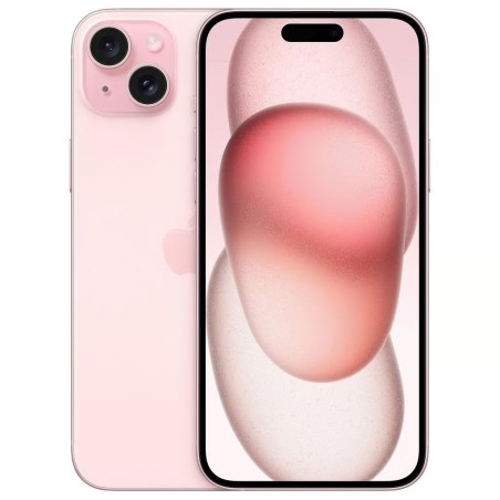 Teléfono iPhone 15 Plus A3094 MU193QL/A, Pink, 256 Gb + Cable Usb-C