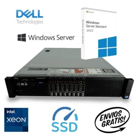Dell PowerEdge R720 Xeon con Win Server 2022 STD