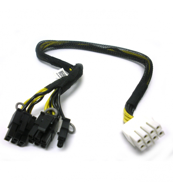 Cable Adapter Power 8 PIN  GPU Grid K2    DELL PowerEdge 720 R730 R910 ( p/n : N08NH )