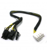 Cable Adapter Power 8 PIN  GPU Grid K2    DELL PowerEdge 720 R730 R910 ( p/n : N08NH )